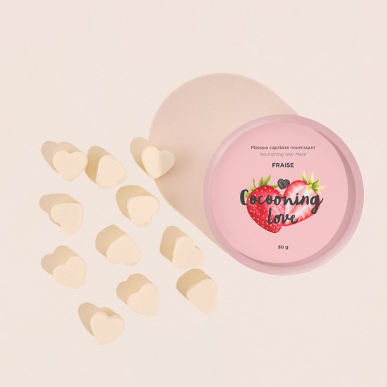 Masque capillaire Cocooning Love - FRAISES  - 50g